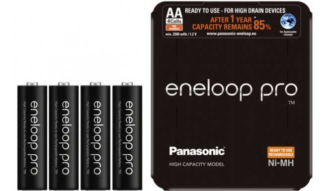 Panasonic eneloop akumulators Pro AA 2500 4SP