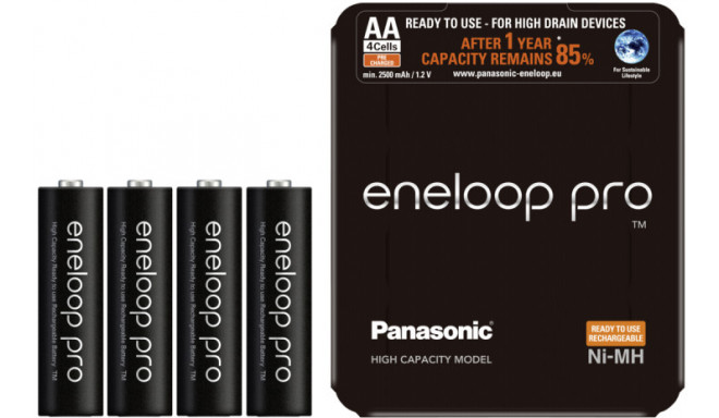 Panasonic eneloop rechargeable battery Pro AA 2500 4SP