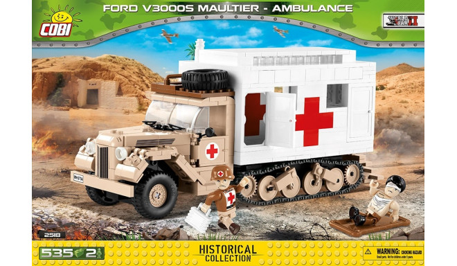 Cobi blocks Ford V3000S Maultier Ambulance
