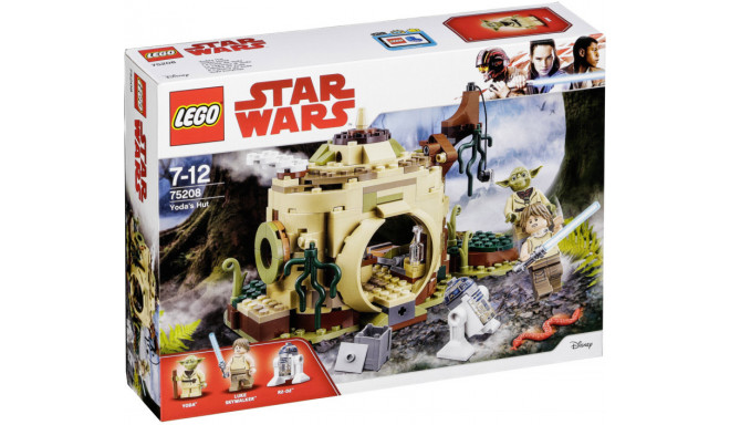 LEGO Star Wars rotaļu klucīši Yoda's Hut (75208)