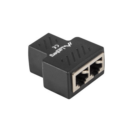 Lanberg адептер RJ45 - 2xRJ45 (141181)