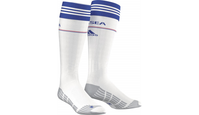 Adidas football socks Chelsea 34-36, white/blue