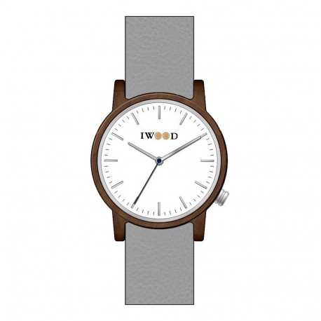 Iwood Real Wood Mens Watch IW18444001