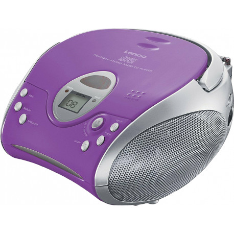 Lenco CD-mängija SCD-24, lilla