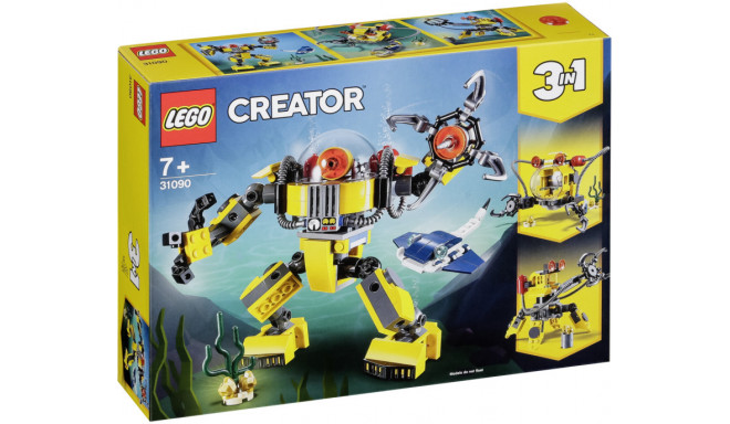 LEGO Creator klucīši Underwater Robot