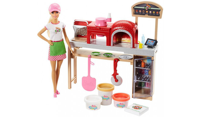 Barbie doll set Pizza Chef