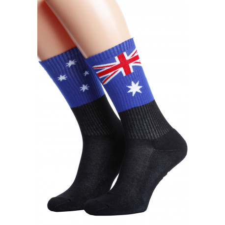 SOKISAHTEL AUSTRALIA lipuga sokid naistele ja meestele 444