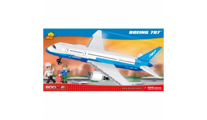 Klocki Boeing 787 Dreamliner 600 elementów