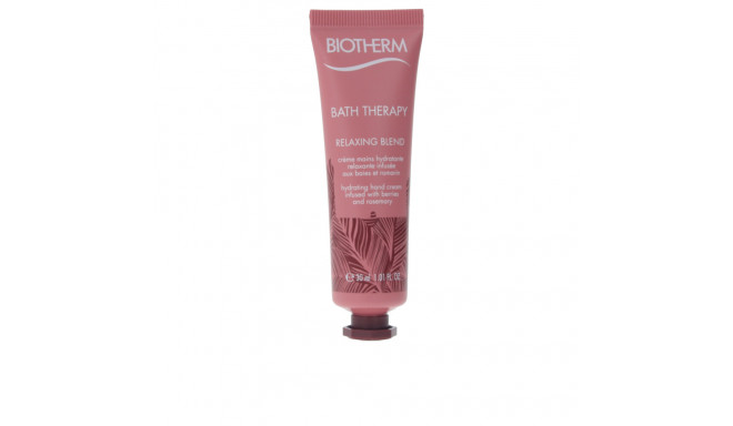 BIOTHERM BATH THERAPY relaxing blend hands cream 30 ml