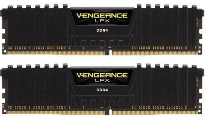 Corsair DDR4 - 64 GB -3200 - CL - 16 - Dual Kit, Vengeance LPX (black, CMK64GX4M2E3200C16)