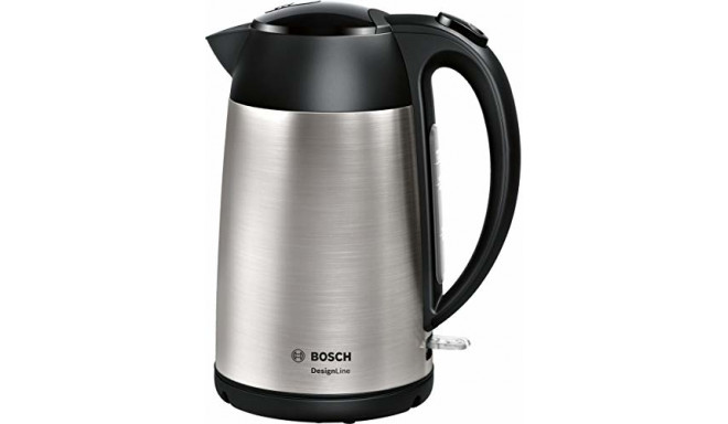 Bosch kettle Design Line TWK3P420 1.7L, stainless steel/black