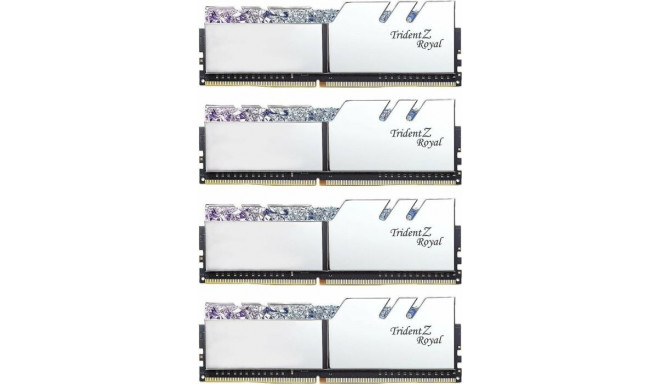 G.Skill DDR4 - 64 GB -3600 - CL - 16 - Quad-Kit, Trident Royal Z (silver, F4-3600C16Q-64GTRSC)
