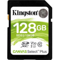 Kingston Canvas Select Plus 128GB SDXC, Memory Card (black, UHS-I (U3), Class 10)