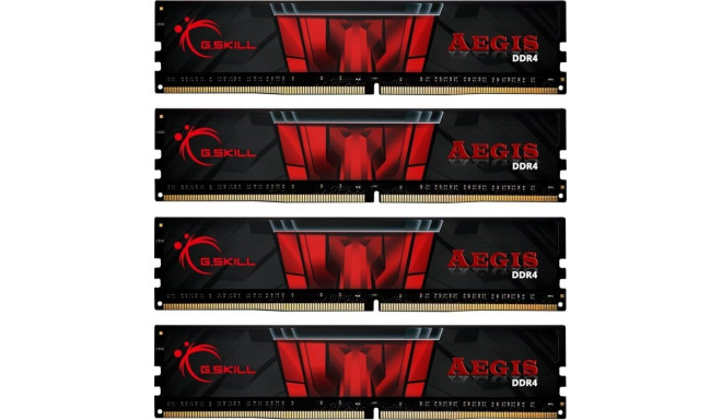 G.Skill RAM DDR4 32GB 3200 CL 16 Quad Kit Aegis (F4-3200C16D-32GIS)
