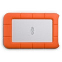 LaCie Rugged Mini 5 TB hard drive (silver / orange, Micro-USB-B 3.2 (5 Gbit / s))