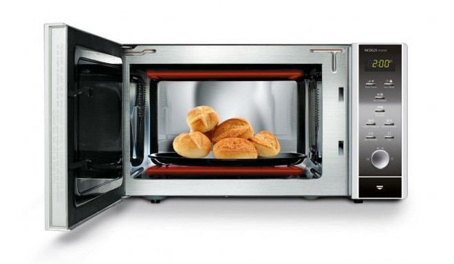 Cooker microwave caso MCDG 25 MASTER BLACK 3395 (1500W, 1950W, 900W; 25l; black color)