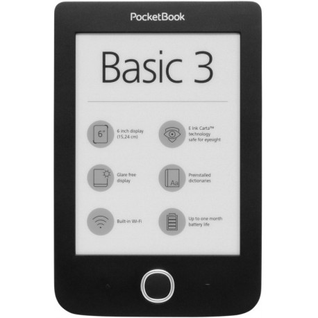 PocketBook Basic 3, black