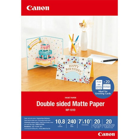 Canon photo paper MP-101 7x10" matte 20 sheets