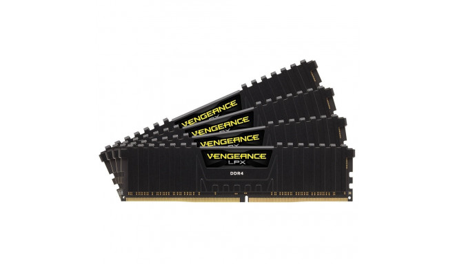 Corsair DDR4 64GB 2666-16 Vengeance LPX Black Quad