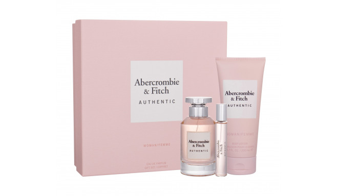 Abercrombie & Fitch Authentic Eau de Parfum (100ml) (Edp 100 ml + Edp 15 ml + Body Lotion 200 ml)