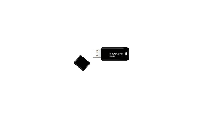  Integral mälupulk 256GB USB 3.0, must (INFD256GBBLK3.0)