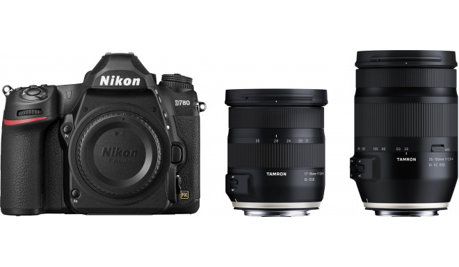 Nikon D780 + Tamron 17-35mm OSD + 35-150mm