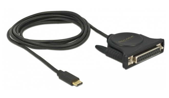 Delock adapter USB-C - DB25 (62980)