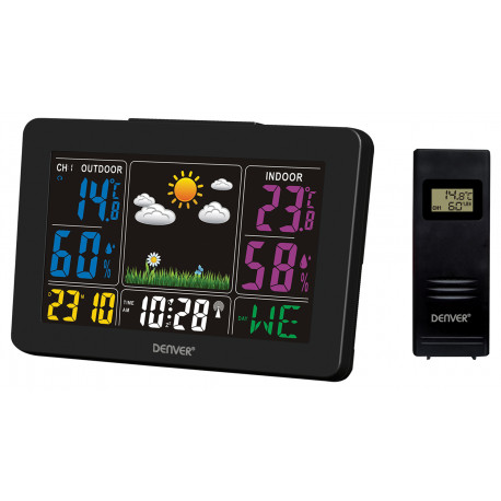 Denver digital weather station ilmajaam WS-540, black - Digital weather ...