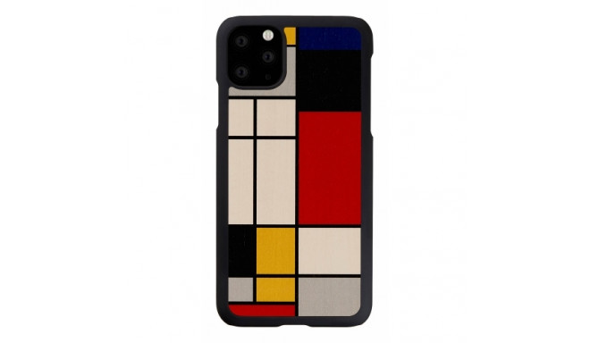 MAN&WOOD SmartPhone case iPhone 11 Pro Max mondrian wood black