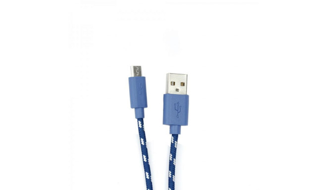 Sbox USB-1031BL USB->Micro USB 1M blue