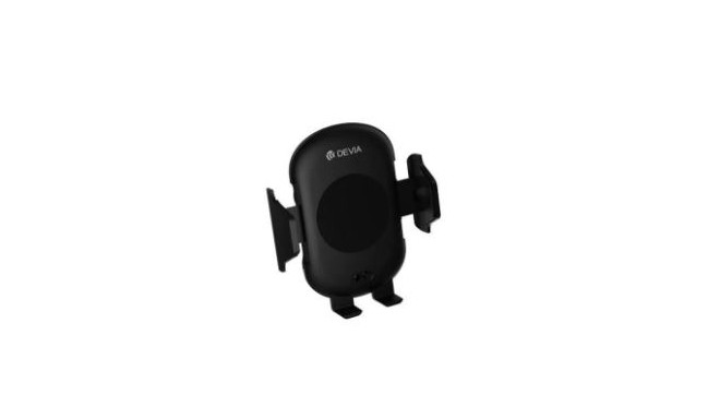 Devia Smart series Infrared sensor Wireless Charger Car Mount black