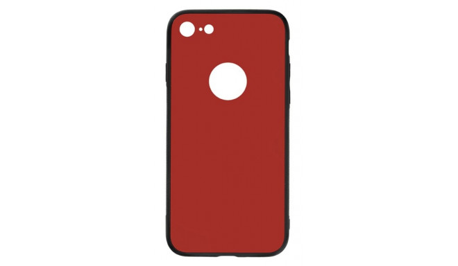Tellur Cover Glass DUO for iPhone 8 red