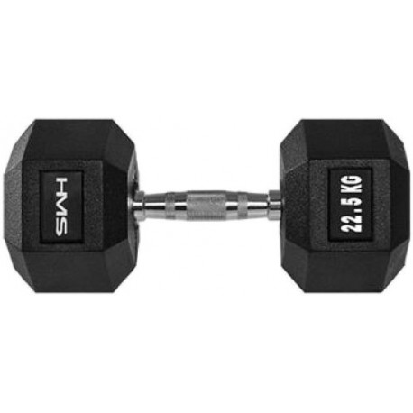 HMS гантеля HEX Pro 22,5 кг