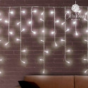 Balta Ziemassvētku Virtene Lāstekas (200 LED spuldzītes)