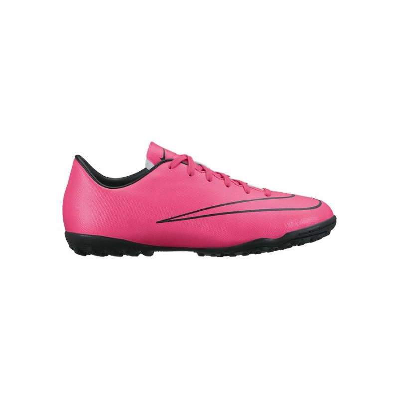 Children s Multi stud Football Boots Nike JR Mercurial Victory V TF Pink 37.5 EU 5Y US Training shoes Photopoint