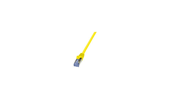 LOGILINK CQ3087S LOGILINK -Patch Cable Cat.6A 10G S/FTP PIMF PrimeLine yellow 7,5m