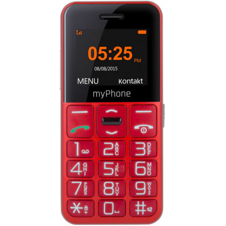 MyPhone Halo Easy, красный