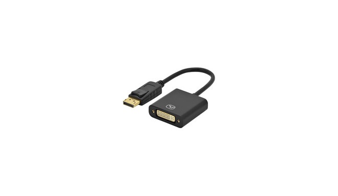Digitus adapter DisplayPort (M) - DVI-I (F) 15cm AWG28