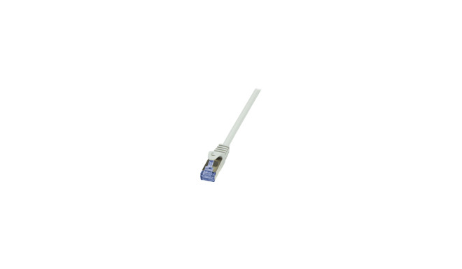 LOGILINK CQ3042S LOGILINK - Patchcord Cat.6A 10G S/FTP PIMF PrimeLine 1,5m grey