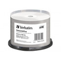 VERBATIM 50x DVD-R 4.7GB 16x Wide Inkjet Printable