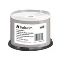 VERBATIM 43734 DVD-R Verbatim [ spindle 50 | 4.7GB | 16x | wide glossy ]