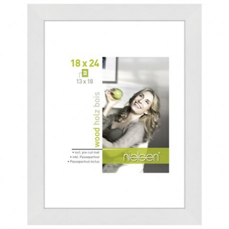Nielsen Photo Frame 8988042 Apollon White 18x24 / 13x18 cm