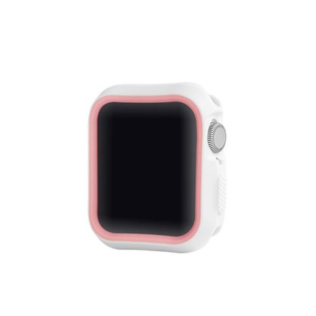 Devia Dazzle Series protective case (44mm) for Apple Watch white pink