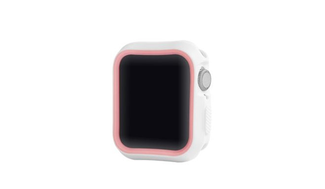 Devia case Dazzle Apple Watch 44mm, white pink