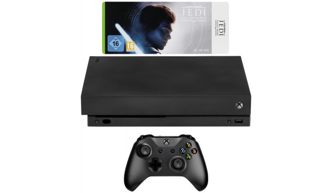 Microsoft Xbox One X 1TB  USK16 incl Star Wars Jedi Fallen Order