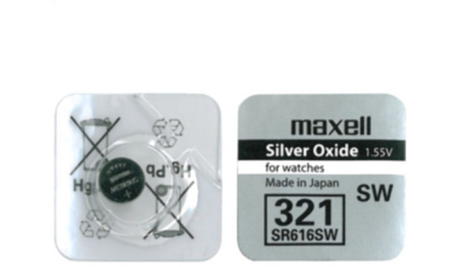Maxell baterija SR616SW/321 1,55V