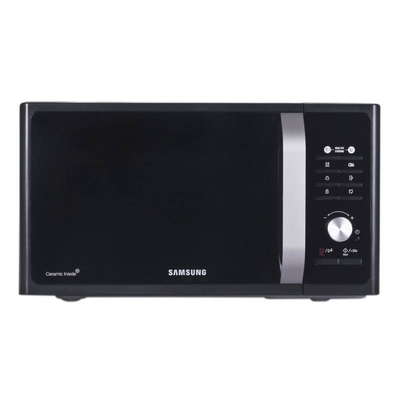 samsung ms23f301tak solo microwave 800w 23 litre black