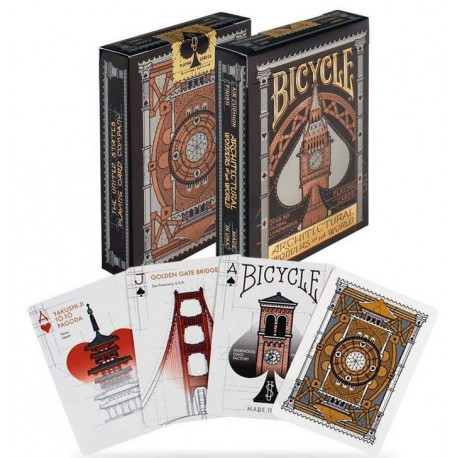 Bicycle playing cards Architectural Wonders