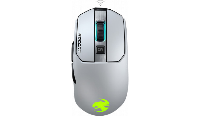 Roccat wireless mouse Kain 202 Aimo, white (ROC-11-615-WE)
