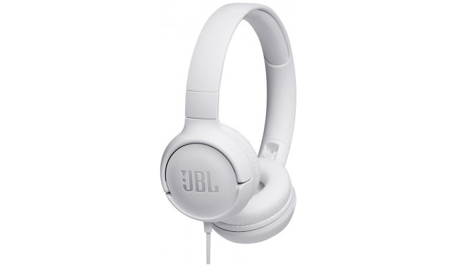 JBL гарнитура Tune 500, белый